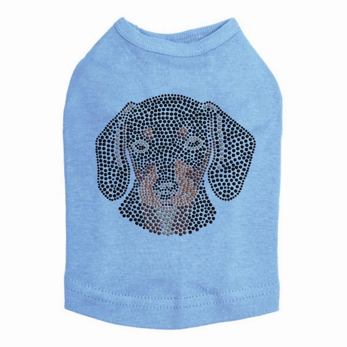 Dachshund Rhinestone Dog Tank