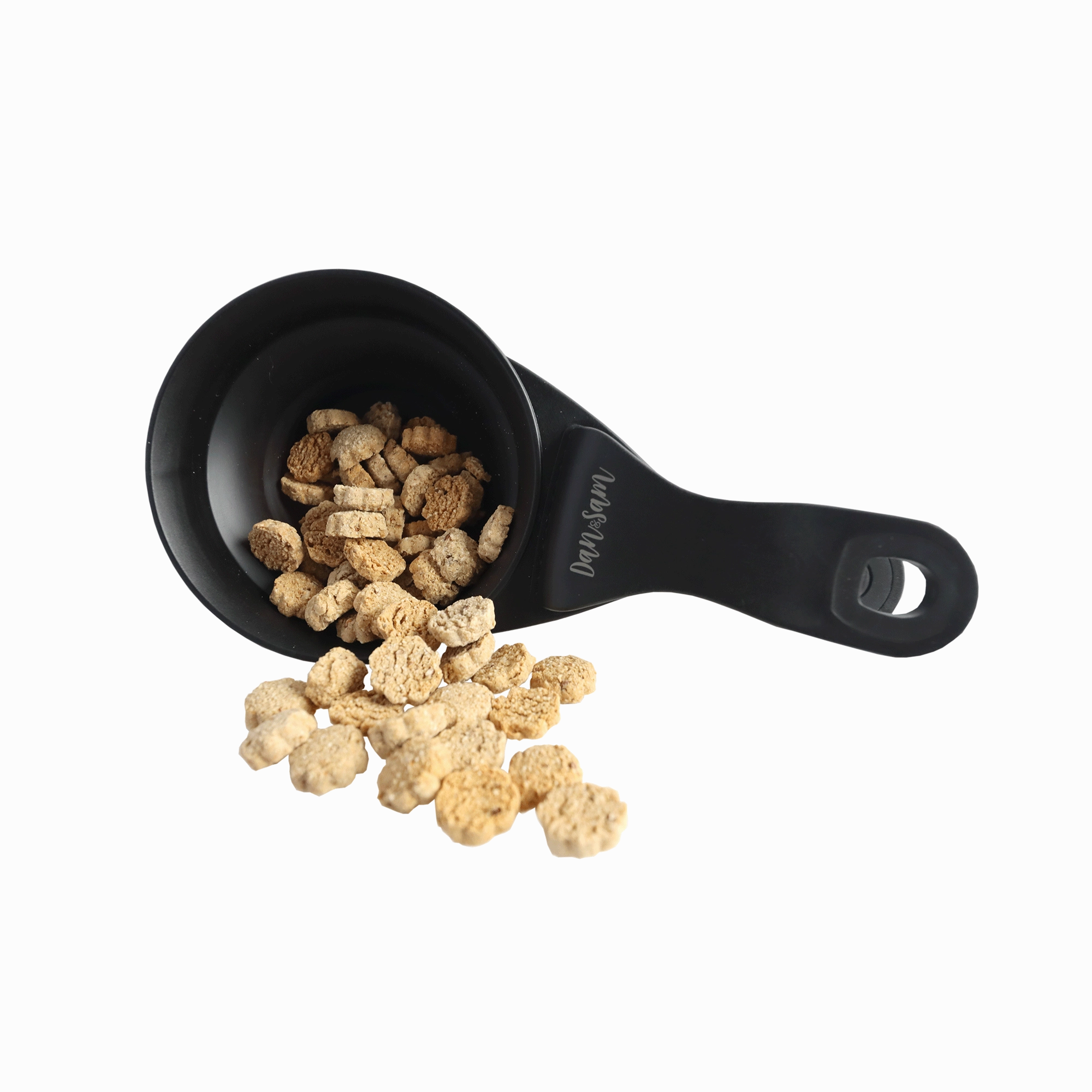 Dan & Sam - 3 in 1 Food Scoop Black (1/2 Cup)