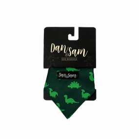 Dan & Sam - Dog Bandana (Dinosaur Land)