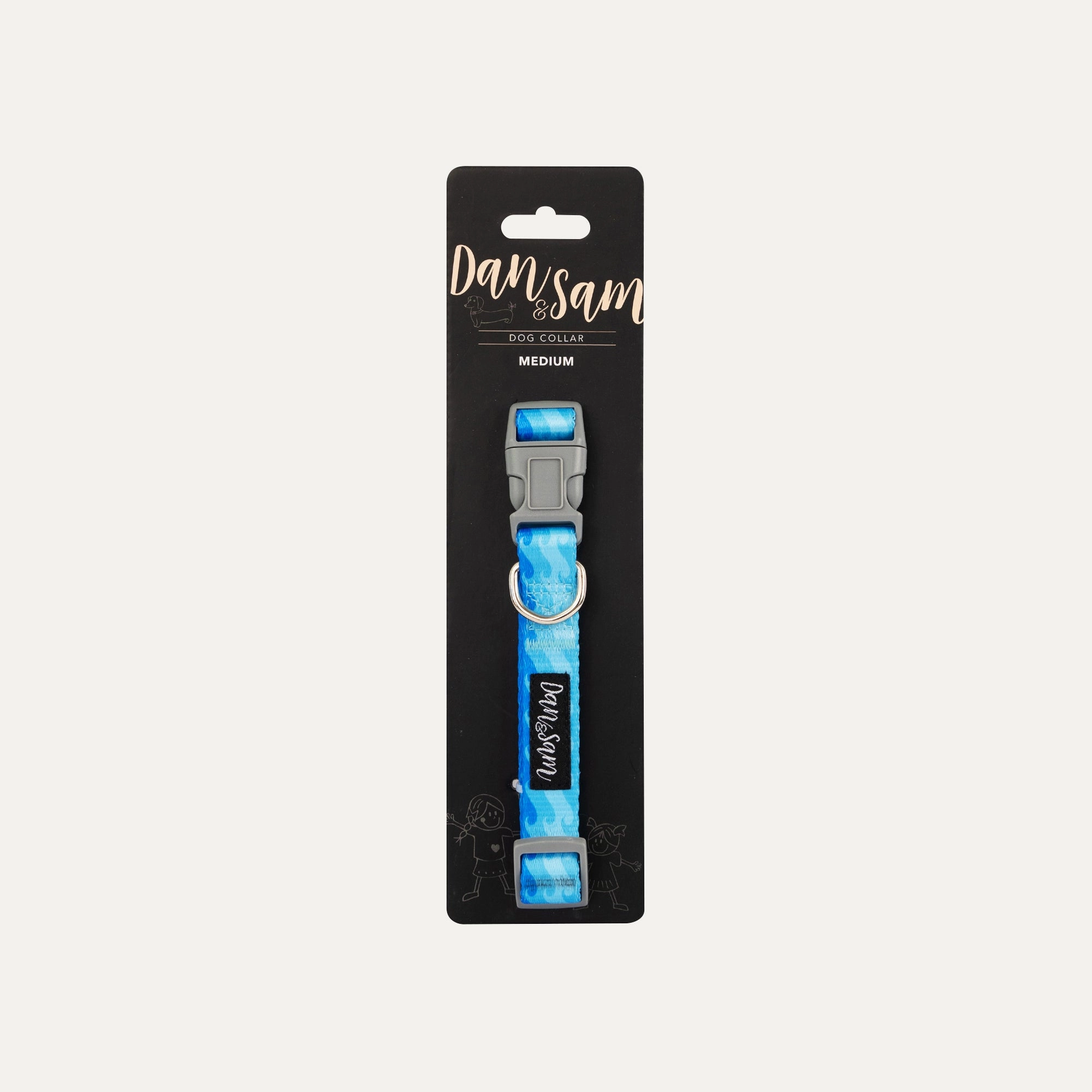 Dan & Sam - Dog Collar (Coastal) - Medium