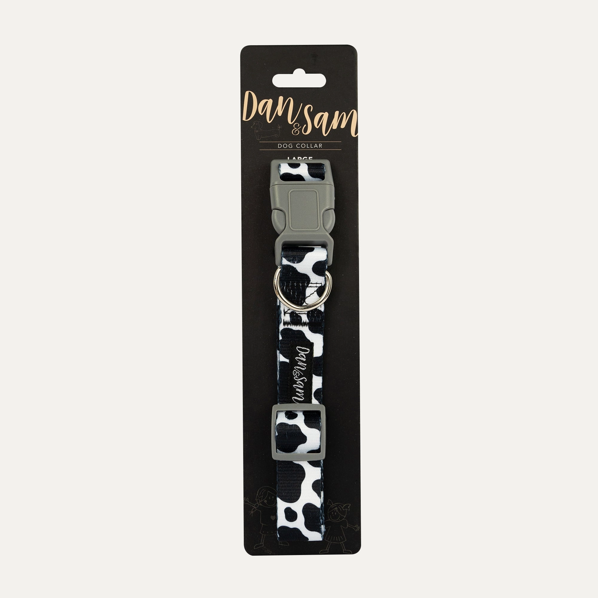 Dan & Sam - Dog Collar (Milkshake) - Large