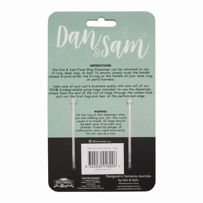 Dan & Sam - Poop Bag Dispenser (Ziggy)