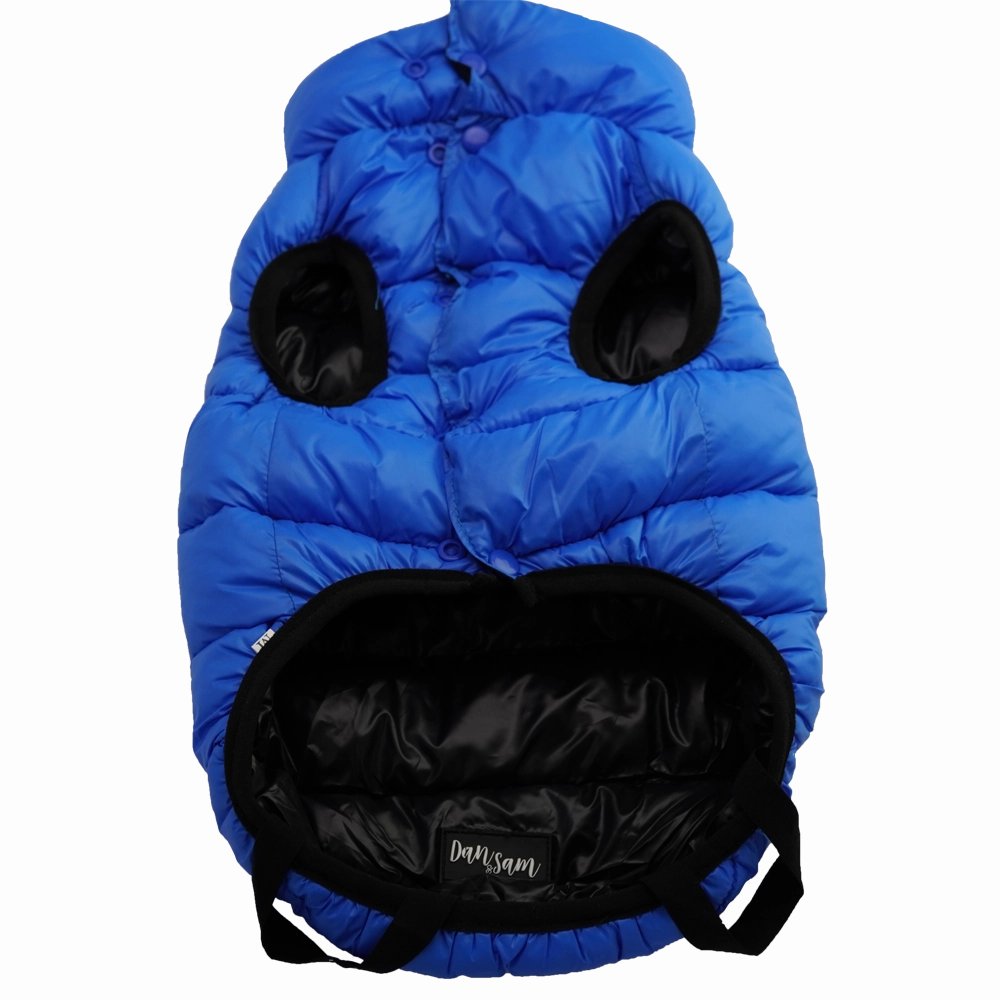 Dan & Sam - Reversible Puffer Jacket (Blue/Black)