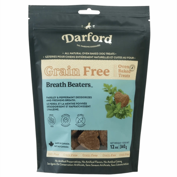 Darford Grain Free Breath Beaters Oven-Baked Dog Treats