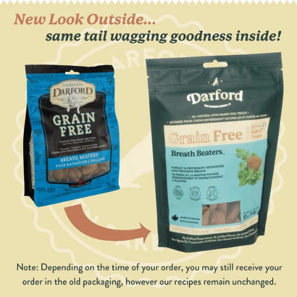 Darford Grain Free Breath Beaters Oven-Baked Dog Treats