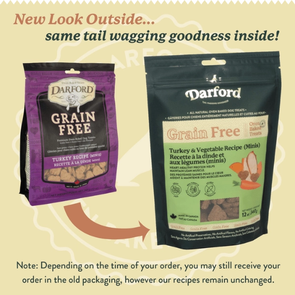Darford Grain Free Turkey Minis Oven-Baked Dog Treats
