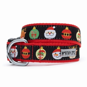 Deck The Halls Dog Collar