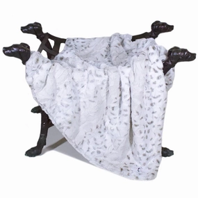 Deluxe Dog Blanket Pearl Leopard