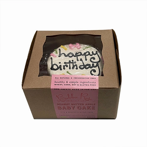 Dog Birthday Baby Cake Pink
