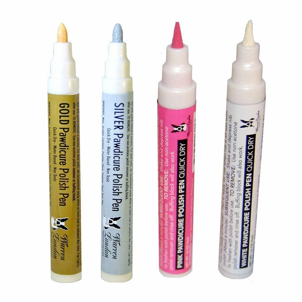 Dog Pawdicure Polish Pen French Manicure Set