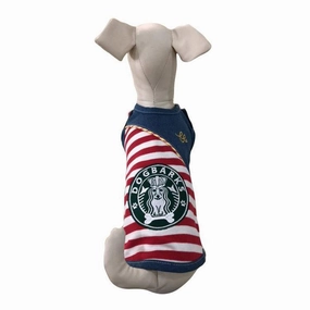 Dogbarks Red Border Dog Tank