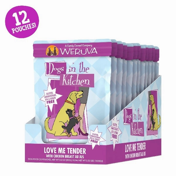 Dogs in the Kitchen Love Me Tender Pouch Dog Food