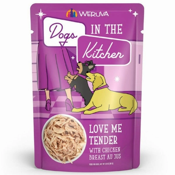 Dogs in the Kitchen Love Me Tender Pouch Dog Food