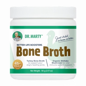 DR. MARTY Better Life Boosters Bone Broth Powder Health Supplement for Dogs