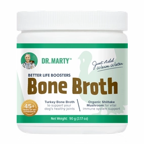 DR. MARTY Better Life Boosters Bone Broth Powder Health Supplement for Dogs
