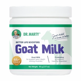 DR. MARTY Better Life Boosters Goat Milk Powder Health Supplement for Dogs