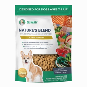 DR. MARTY Nature??s Blend Active Vitality Freeze Dried Raw Senior Dog Food