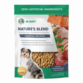 DR. MARTY Natures Blend Essential Wellness Freeze Dried Raw Dog Food