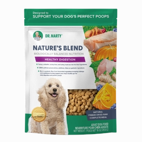 DR. MARTY Natures Blend Healthy Digestion Freeze Dried Raw Dog Food