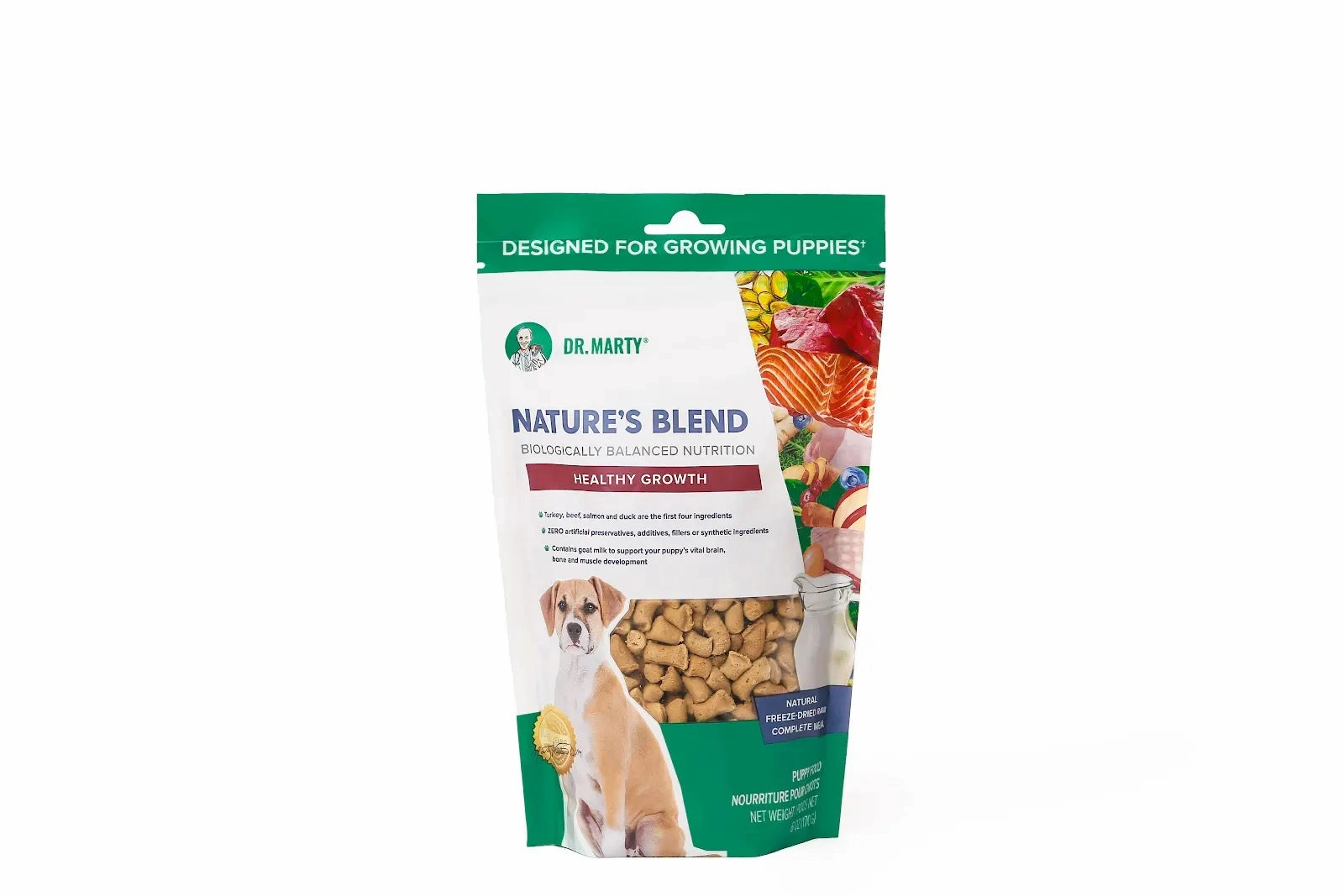 DR. MARTY Natures Blend Healthy Growth Freeze Dried Raw Puppy Dog Food