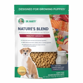 DR. MARTY Natures Blend Healthy Growth Freeze Dried Raw Puppy Dog Food