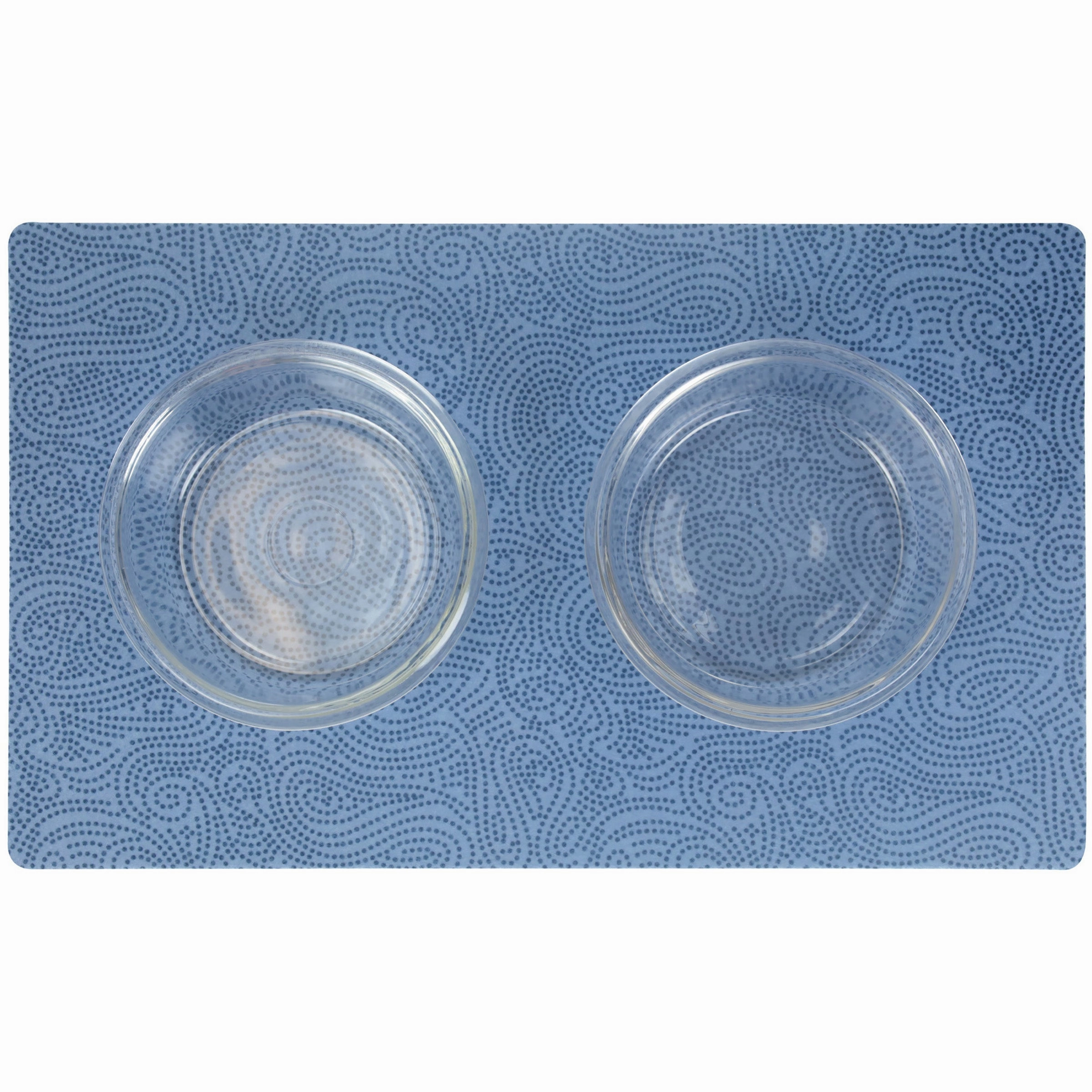 Drymate Blue Stucco Feeding Placemat for Pets