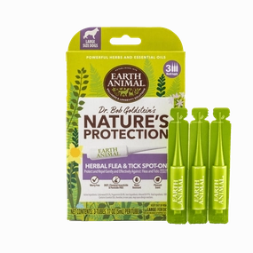 Earth Animal Nature's Protection Flea & Tick Herbal Spot-On for Large Dogs