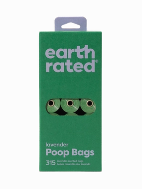 Earth Rated 315 Bags on 21 Refill Rolls, Lavender