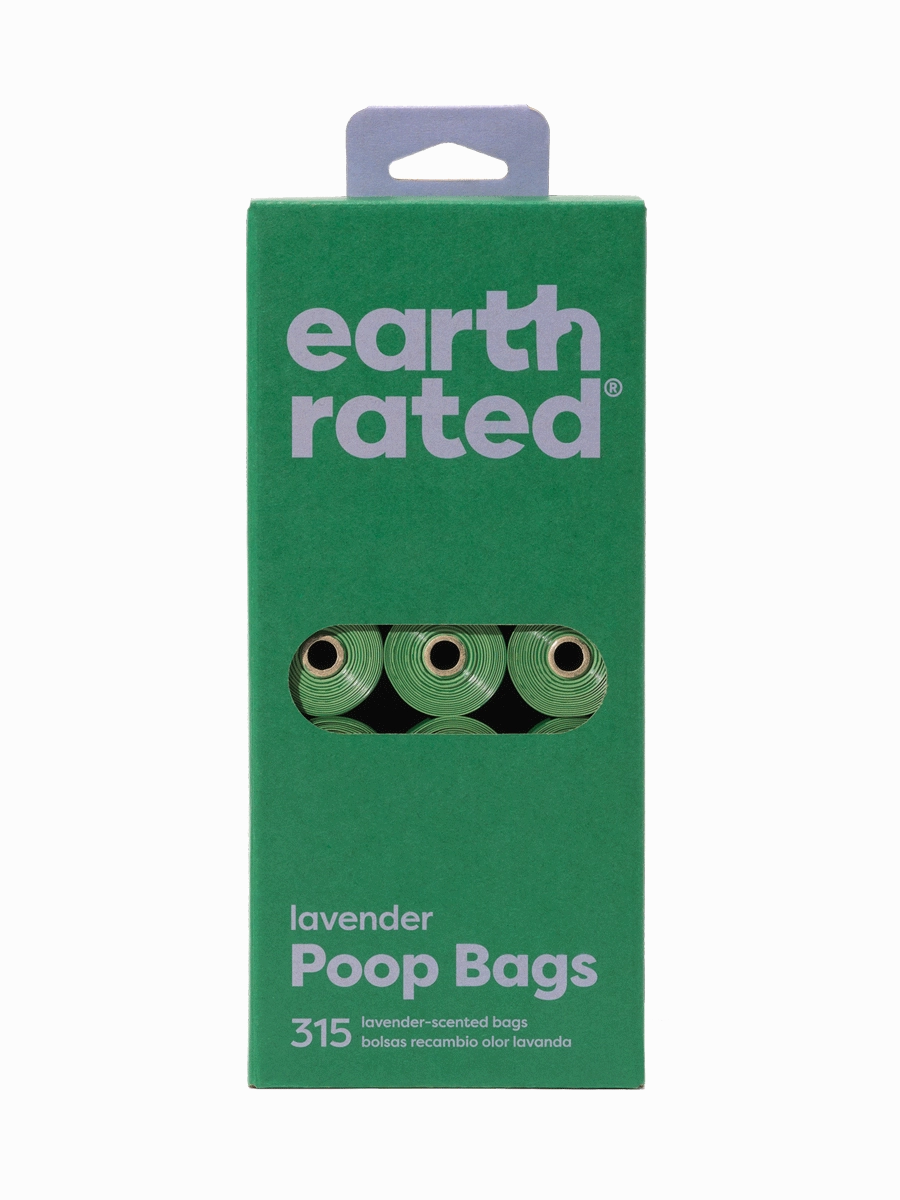 Earth Rated 315 Bags on 21 Refill Rolls, Lavender
