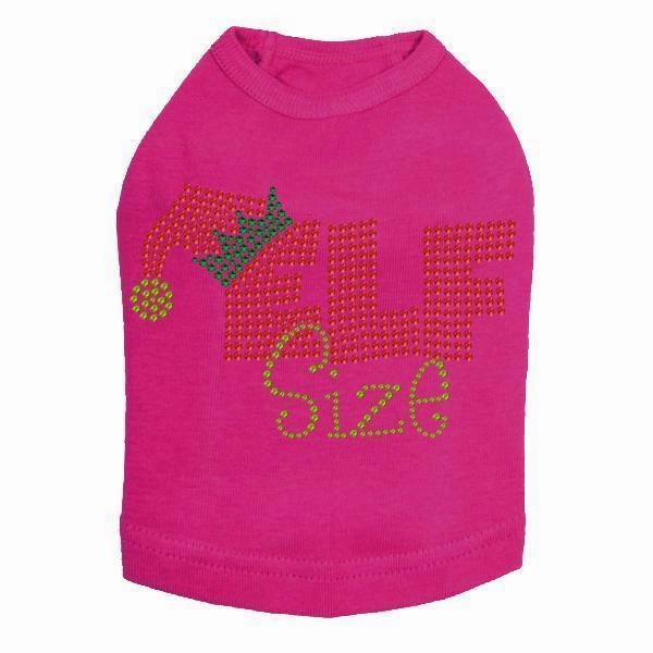 Elf Size Rhinestone Dog Tank