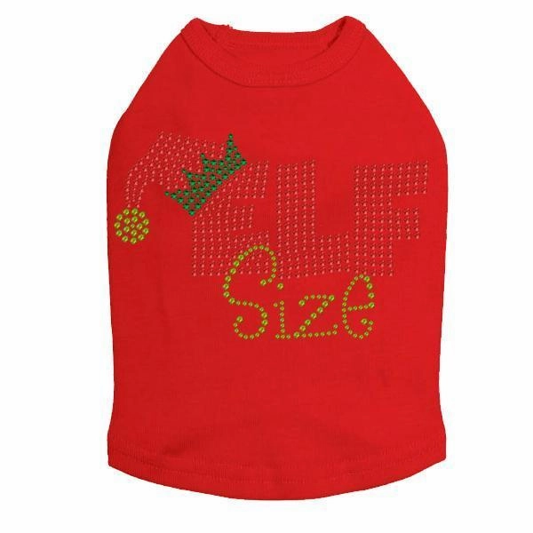 Elf Size Rhinestone Dog Tank