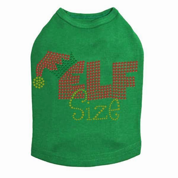 Elf Size Rhinestone Dog Tank
