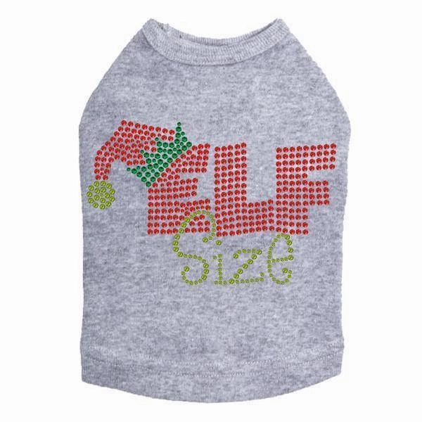 Elf Size Rhinestone Dog Tank