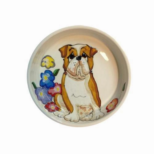 English Bulldog 4 Dog Bowl