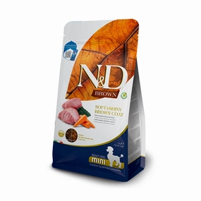 Farmina - N&D Brown Grain Free Mini Adult Dog Food - Lamb