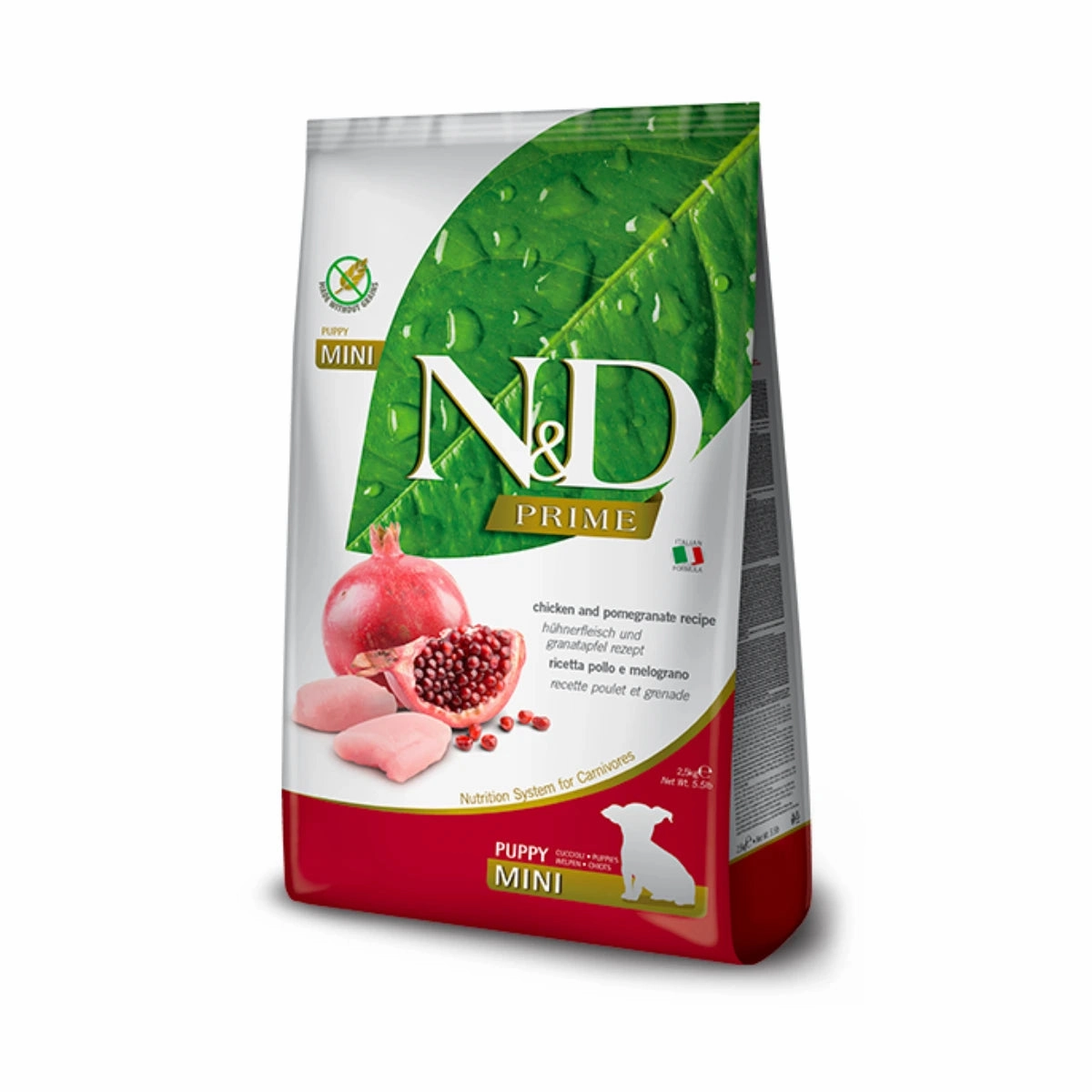 Farmina - N&D Prime Grain Free Mini Puppy Food - Chicken & Pomegranate