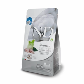 Farmina - N&D White Grain Free Mini Adult Dog Food - Sea Bass