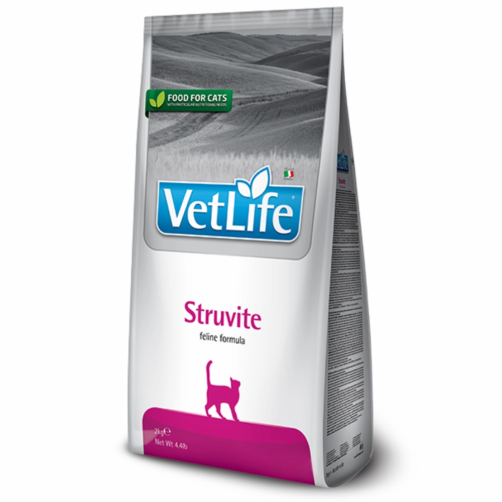 Farmina Vet Life Struvite Feline Formula with Neo Kumfurt Meo Uripet Intense Syrup and Vivaldis Cranbact Capsules for Dogs and Cats Combo