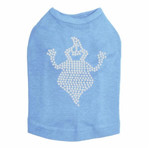 Fat Ghost Rhinestone Dog Tank