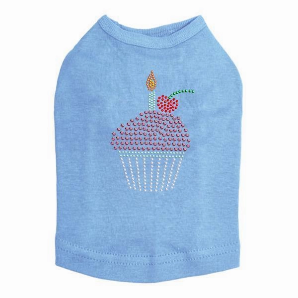 First Birthday Rhinestone Dog Tank