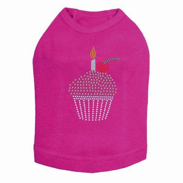 First Birthday Rhinestone Dog Tank
