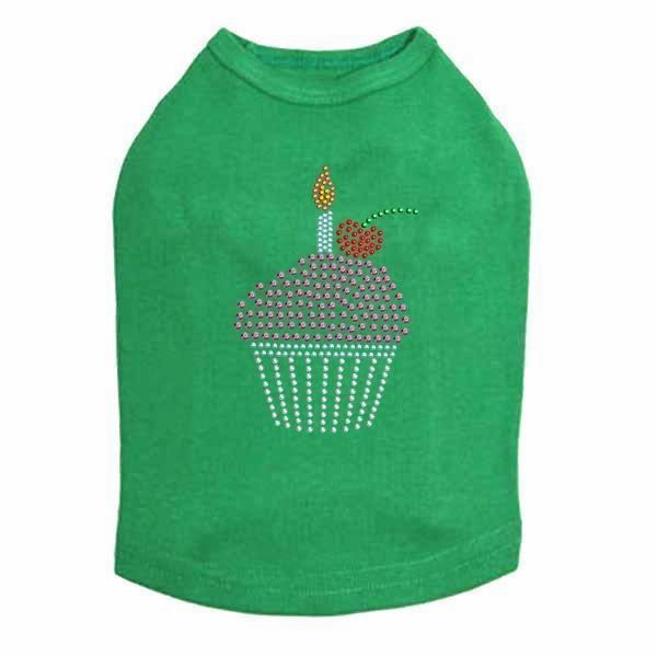 First Birthday Rhinestone Dog Tank