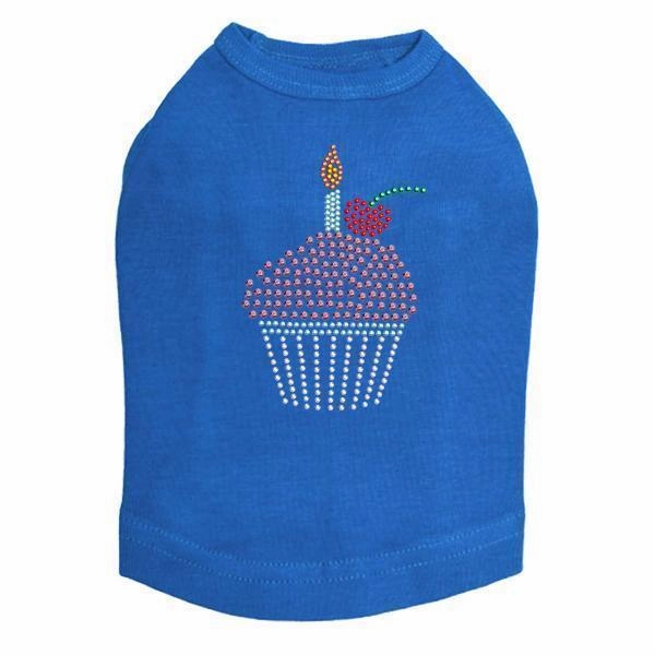 First Birthday Rhinestone Dog Tank
