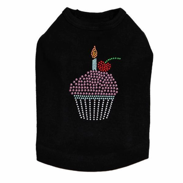 First Birthday Rhinestone Dog Tank