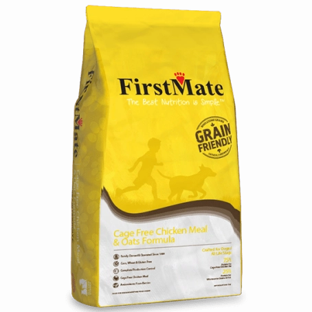 FirstMate Grain Friendly Cage Free Chicken Meal & Oats Dry Dog Food