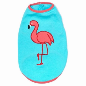 Flamingo Dog Tank Medium