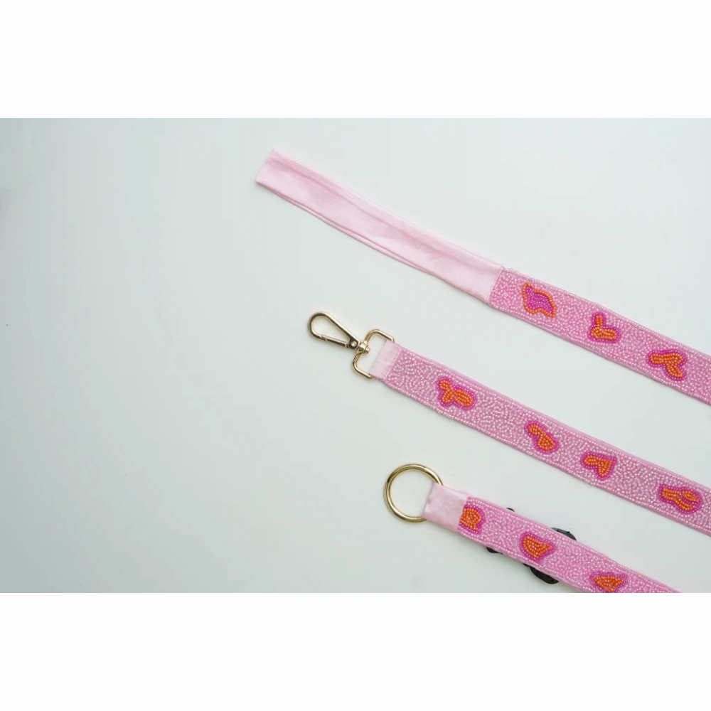 Floof & Co Cotton Candy Cloud Leash & Collar (Pink)