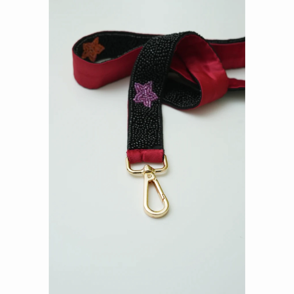 Floof & Co Starry Night Leash & Collar (Black)