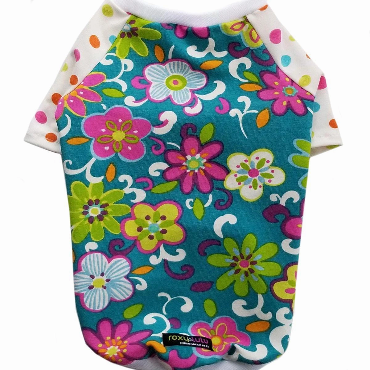 Flower Power Confetti Dog Tee