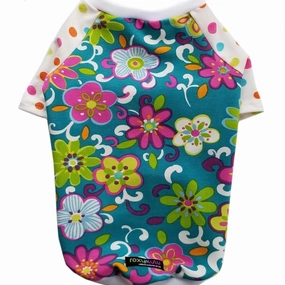 Flower Power Confetti Dog Tee